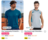 MYNTRA MEN'S BUDGET FASHION - STARTING 111