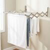 Lifelong Foldable Wall Mounted Cloth Drying Stand