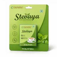 Pure Nutrition Stevaya Stevia Tablets | Zero-Calorie Natural Sweetener