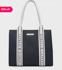 Caprese Nick Black Tote