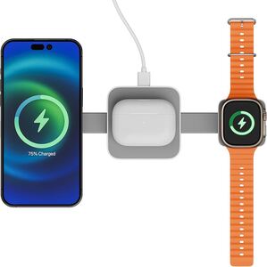Zebronics 3 in 1 Wireless Foldable Charging Pad, 23W Output
