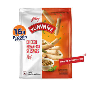 Zepto : Godrej Yummiez Chicken Breakfast Sausage 500 g
