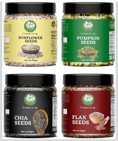 GoVegan Raw Seed Combo 1kg ( 250gm each) 