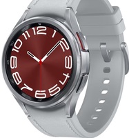 Samsung Galaxy Watch6 Classic (Smartchoice) (Silver, 43mm) | Rotating Bezel | Bluetooth | Monitor BP and ECG | Track Sleep and Health | Upto 40hrs Charge with Fast Charging | Galaxy Ecosystem | IP68