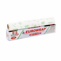 EUROWRAP Food Wrapping Butter Paper 10 Mtr (8+2)
