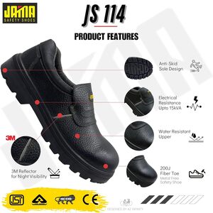 Jama Electrical Safety Shoe JS114, ESR up to 15kV 