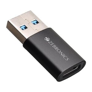 ZEBRONICS CTA1 USB Type C to Type A Converter, USB 3.0