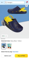 77% off|| Paragon clogs for kids || 149 + 10 sc