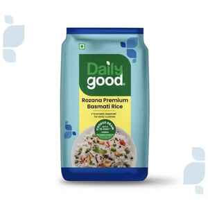 Zepto - Daily Good Rozana Premium Basmati Rice | Medium Grain 5kg location specific