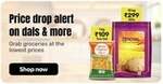Bigbasket Price Drop : Toor Dal at 109Rs, 10Kg Atta at 299Rs, Makhana at 89Rs, Moong Dal at 99Rs and etc