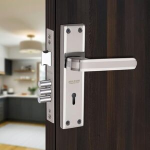 Milton 7 Inch Stainless Steel Two Tone Mortise Lock Set- MSS-New Hockey