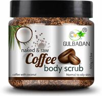GULBADAN Exfoliating Coffee Body Scrub for Tan Removal & Soft-Smooth Skin - 100% Natural Scrub on Flipkart
