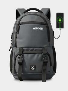 WRONG Large 40 L Laptop Backpack ASHPER Unisex with USB Port and Rain Cover