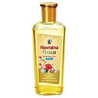 ₹9 Navratna Gold Ayurvedic Cool Non Sticky Oil 