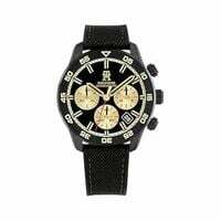 Tommy Hilfiger Th85 Quartz Analog with Black Dial Black Silicone Strap Watch for Men - TH1792182