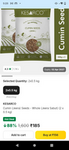 kesarco cumin seeds 1kg  @flipkart