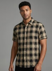 Men Printed Regular Fit Shirt