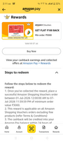 Amazon: Flat 100 cashback on 3000 Amazon shopping voucher via UPI ( May be Account Specific)