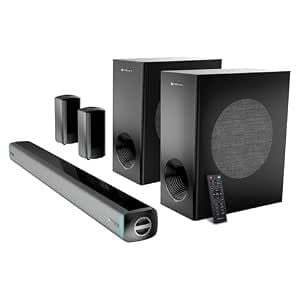 ZEBRONICS Juke bar 9550 pro 5.2 Soundbar (625 Watts)