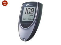 DR. MOREPEN GLUCO-ONE BG-03 BLOOD GLUCOSE MONITOR, SILVER @97