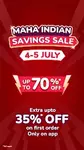 Meesho Maha Indian Savings Sale : Upto 70% Discount (4th - 5th July)