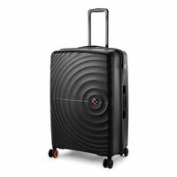 Loot Deal : Nasher Miles Polypropylene Spinner Seattle Hard-Sided Check-in Luggage 28 inch | 75cm | 8 Wheels Large Trolley Bag for Travel | Suitcase (Rose Gold)
