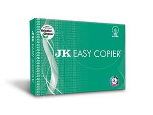 JK Easy Copier Paper | A4 Size | 70 GSM | 500 Sheets (Pack of 1) | One Ream