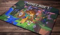 Take a look at this Printwala Minecraft Mouse Pad Printed Mousepad For Laptop Pc (9x7 Inches)(LMP-346) Non Slip Base Mousepad 