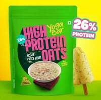 Yoga Bar High Protein Oats Kesar Pista Kulfi 1Kg