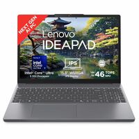 Lenovo IdeaPad Slim 3 Intel Core Ultra 5 322 Next-Gen AI PC (16GB RAM/512GB SSD/15.3" (38.8cm)/WUXGA IPS/Copilot+ PC/Windows 11/MSO 365 Basic+Office 2024/Backlit Keyboard/Grey/1.6Kg), 83UR009QIN