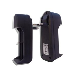iEI Lithium Cell CHAREGER Single Double Slots IMR 18650 3.7V 4.44wh (Single Slot Charger)