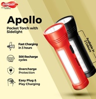 Eveready Apollo DL 20 1W LED Torch with Side Light Torch (Multicolor, 13.6 cm, Rechargeable)