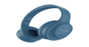 Swiggy Giftable : Hammer Vibe ENC Headphone, 40mm Driver, Dual Pairing, Voice Assistant (Blue)