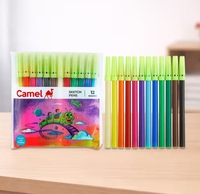 Instamart- Camel 12 Shades Sketch Pens | Bright Assorted Shades