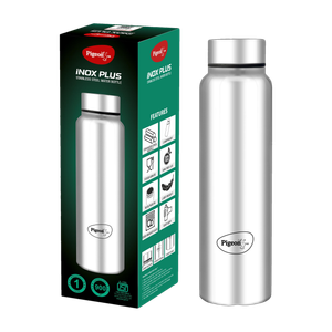 Pigeon Inox Plus 900 ml Stainless Steel Bottle (Pack of 1, Silver)
