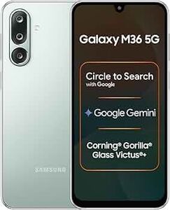 Samsung m36 6gb ram and 128gb storage