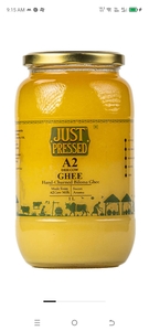 CRED Store: Just Pressed A2 Bilona Cow Ghee (1L) @ ₹999