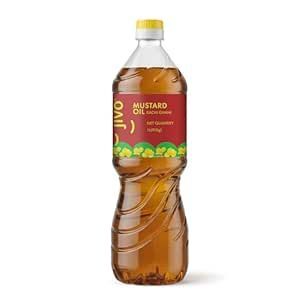 Amazon: Jivo Kachi Ghani Mustard Oil (1L) @ ₹135