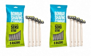 CRED Store: Bombay Shaving Company Sensi Stud Razors (Pack of 2 | 10 Razors) @ ₹169 | Deal of the Day