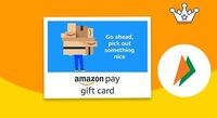 Amazon: Get flat ₹100 on min ₹5000 Giftcard purchase using UPI