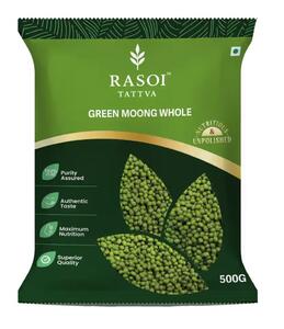Check out RASOI TATTVA Green Moong 500 gms@ 35