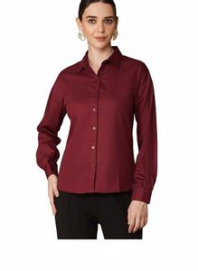 OOMPH! Full Sleeve Stylish Western Drop Shoulder Shirts for Women Regular fit Shirts for Woman 