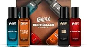 BEARDO Perfume Giftset For Men, 20ml x 4 |

