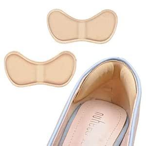 ₹1 Sample Deal: FEXMY Combo Self-Adhesive Heel Grips Liner Shoe Tightener Inserts for Loose Shoes, Shoe Bite Protector Heel Pads Snugs for Shoe Insoles, Heel Pad for Heel Pain Men Women/1*Pair (Heel Liner Skin)
