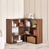 Home Centre Addison Open Bookshelf | Engineered Wood | Brown | 1-Year Warranty