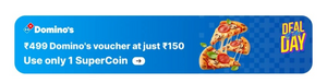 Domino's Pizza Voucher of Rs. 499 at Rs. 150