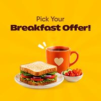 Swiggy Pick Your Breakfast Offer