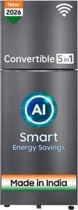 Samsung 419 L Frost Free Double Door 3 Star Refrigerator  with Convertible 5-in-1, Wifi Enabled, Bespoke AI, Digital Inverter, 2026 Model