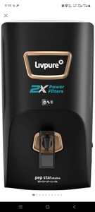 LIVPURE-PEP-STAR-ALKALINE 2X Power Filter No Filter Cost for 2 Year 7 L RO + UV + UF + Copper + Alkaline Water Purifier