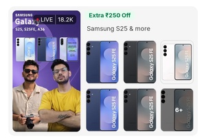 Extra 250 off on Samsung s25 and more - liveshop